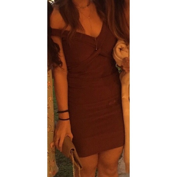 Windsor - Light Maroon Dress - Picture 6 of 6